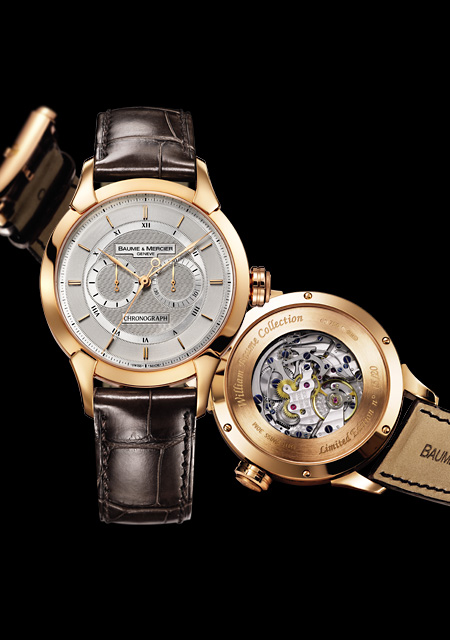 William Baume Single Push-piece Chronograph