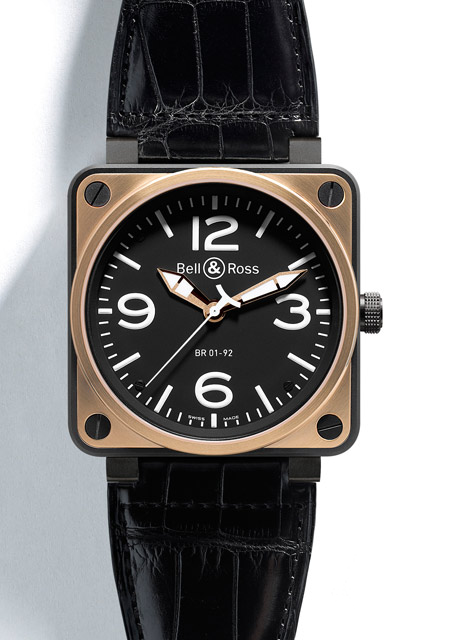 BR 01-92 Pink Gold & Carbon