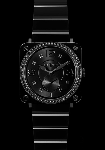 BR S Black Ceramic Phantom Diamonds