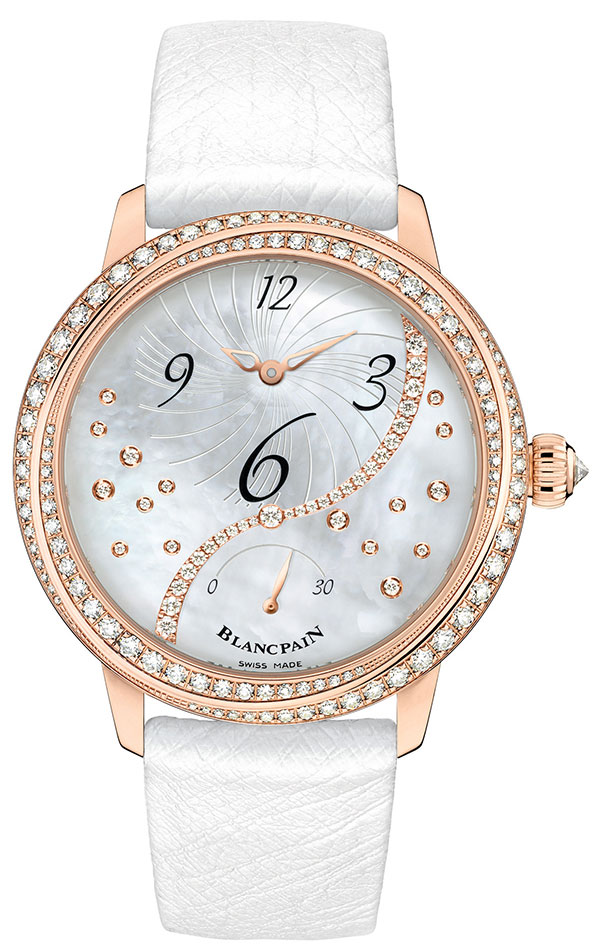 偏心小秒針逆跳腕錶