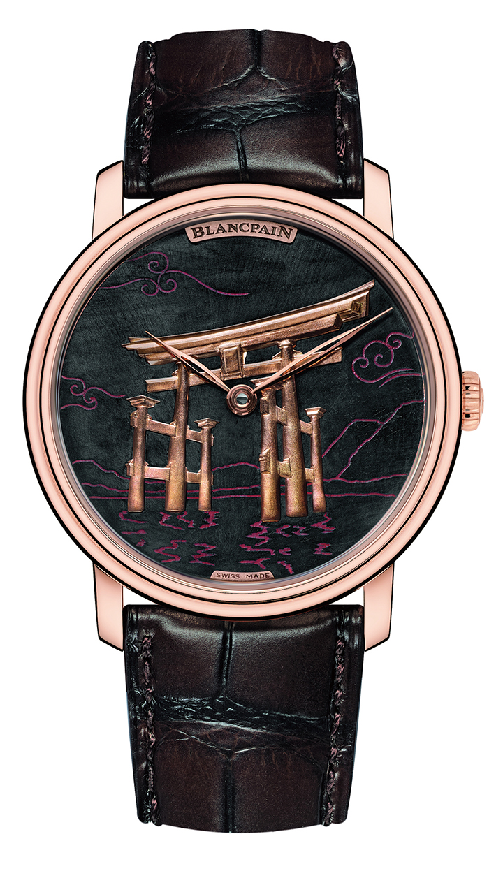 藝術大師系列備長炭工藝腕錶