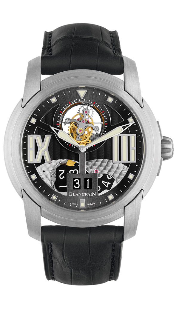 7日儲能陀飛輪大日曆腕錶