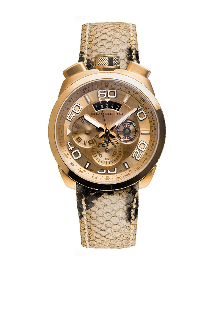 Bolt-68 Quartz Chrono-Pink Ora