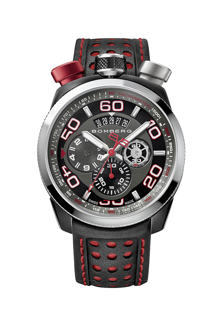 Bolt-68 Chrono Steel Quartz Chrono