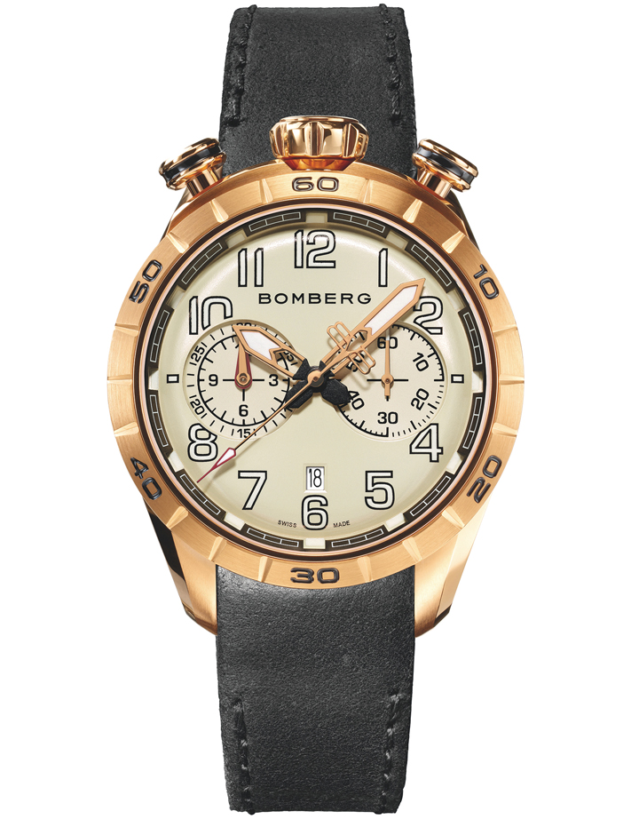 BB-68 金色灰面計時碼錶