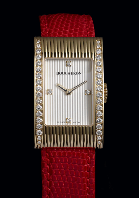 Reflet Medium Pink gold with Diamonds