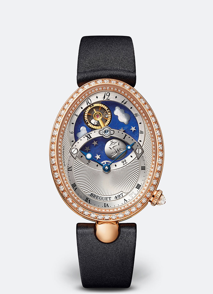 Reine de Naples 8998 BR日月星辰腕錶