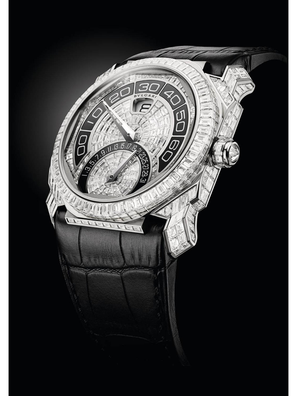 Octo雙逆跳全鑽腕錶