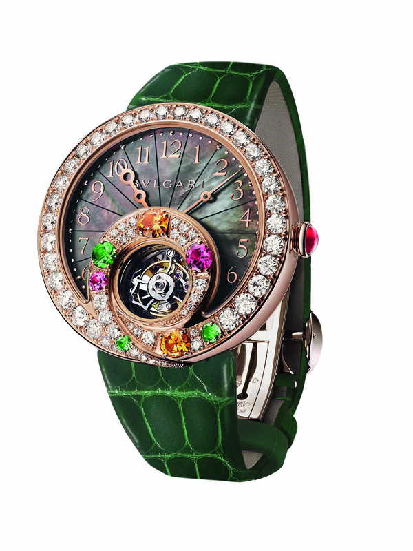 Berries甜莓果逆跳陀飛輪腕錶