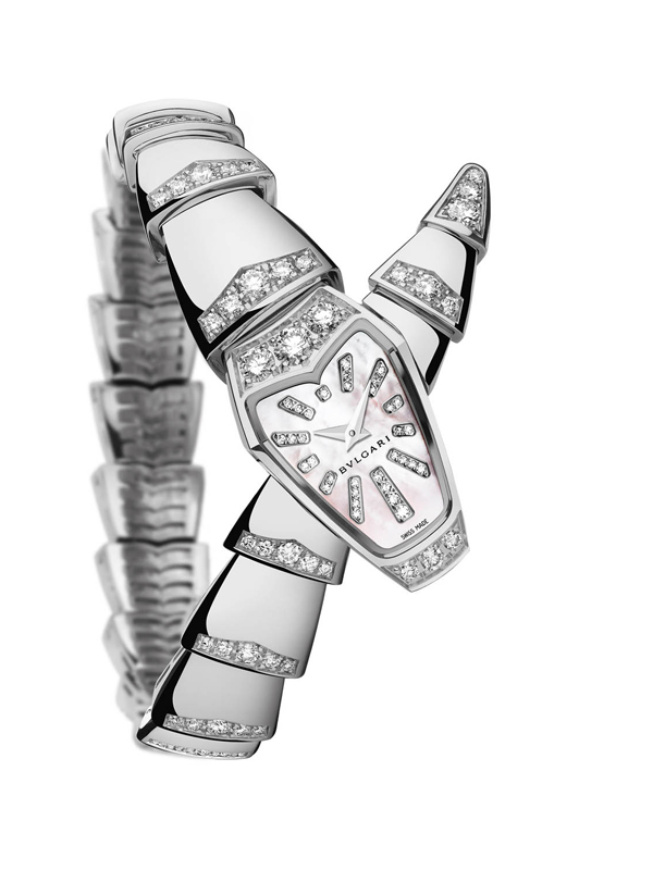 Serpenti白金珠寶腕錶