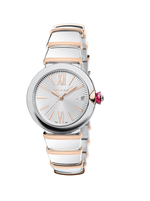 Lvcea 玫瑰金不鏽鋼自動女錶