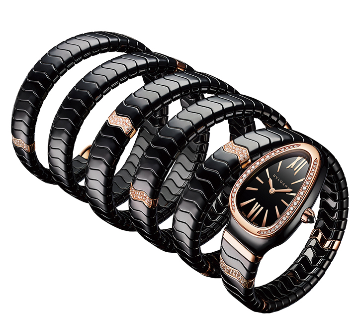 Serpenti Spiga Ceramic五圈黑陶瓷