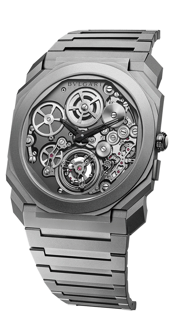 Octo Finissimo Tourbillon超薄陀飛輪
