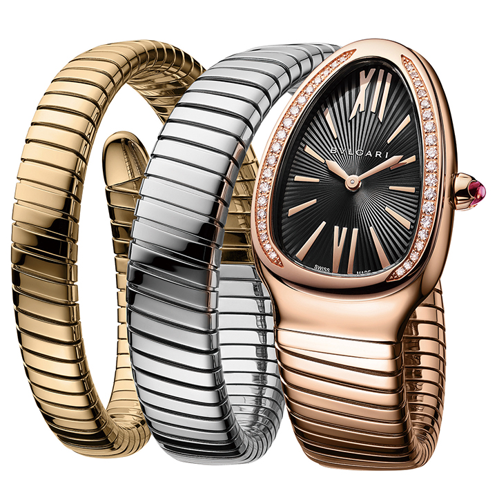 Serpenti Tubogas三色K金組合