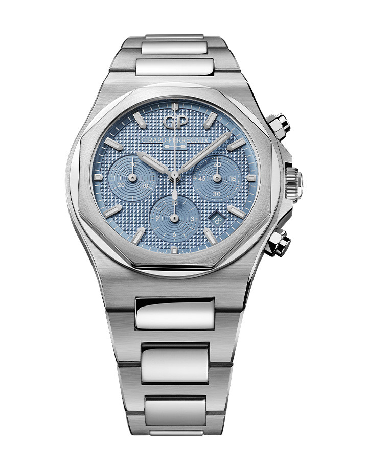 Laureato Chronograph Ice Blue計時碼錶