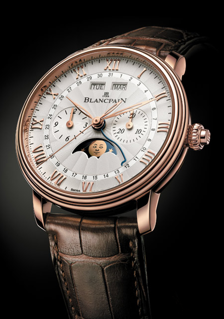 Villeret Chronographe Monopoussoir Quantieme Complet
