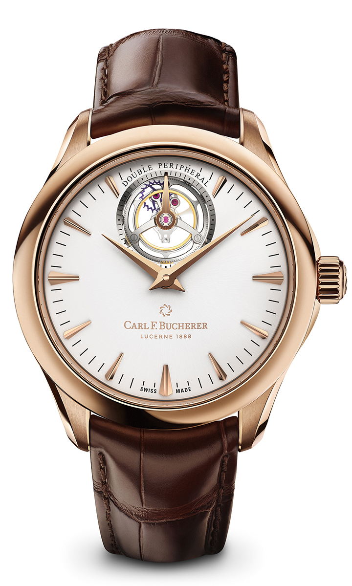 Manero馬利龍雙外緣陀飛輪腕錶