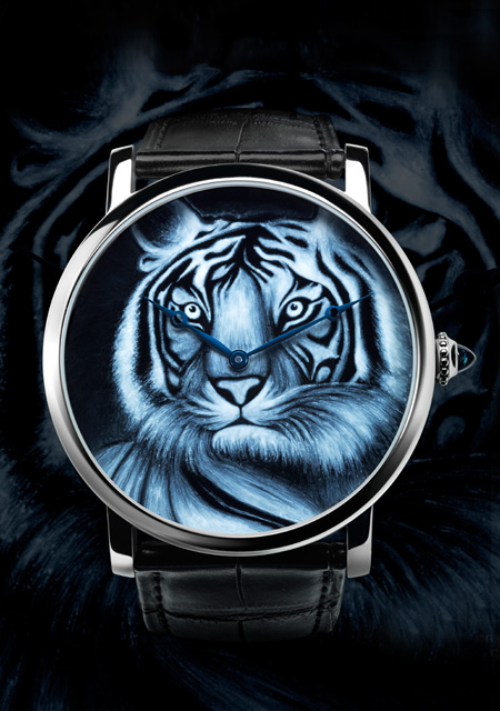Rotonde de Cartier 42 mm tiger motif