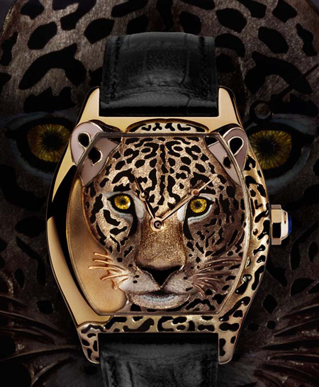 Tortue XL jaguar motif