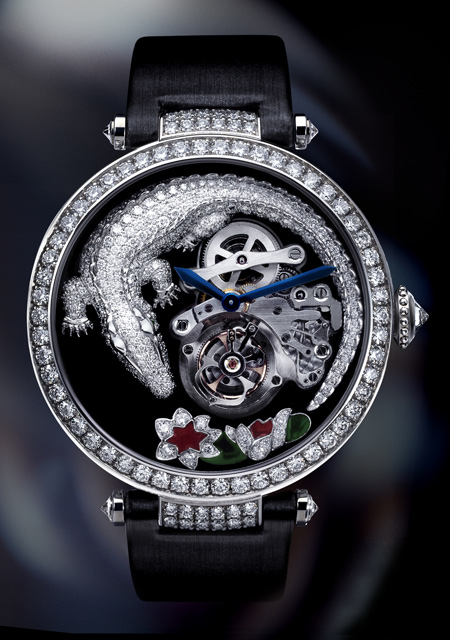 Tourbillon and Crocodile watch