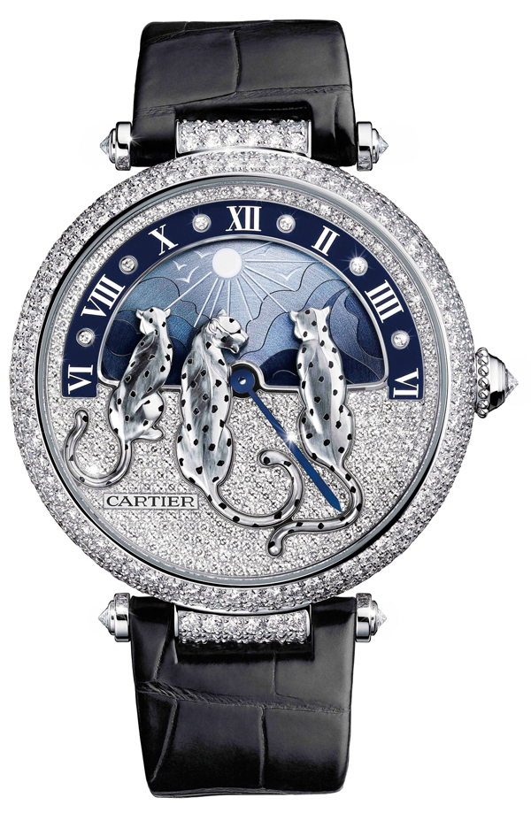 Reves de Pantheres 美洲豹晝夜顯示腕錶