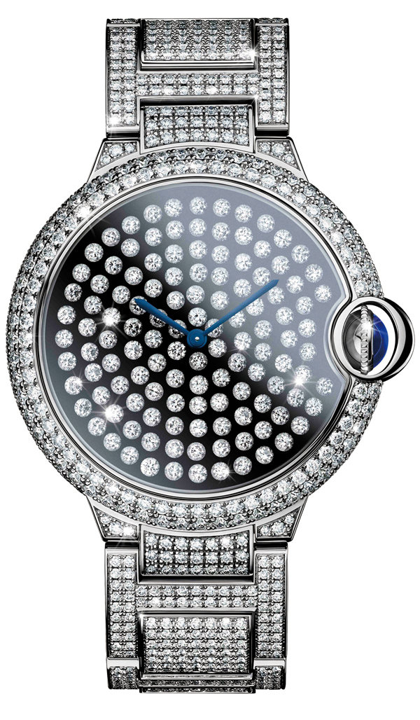Ballon Bleu de Cartier「舞動」鑲鑽腕錶