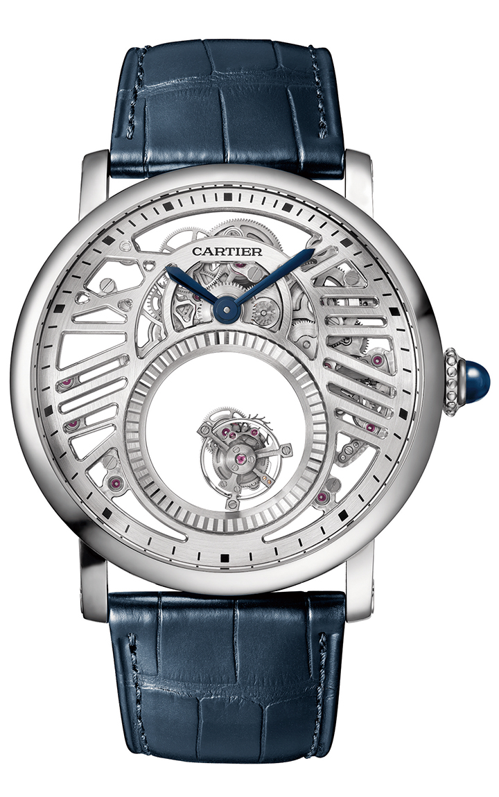 Rotonde de Cartier 雙重神秘陀飛輪腕錶