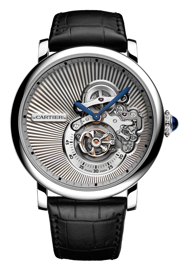 Rotonde de Cartier Tourbillon Love浮動式陀飛輪
