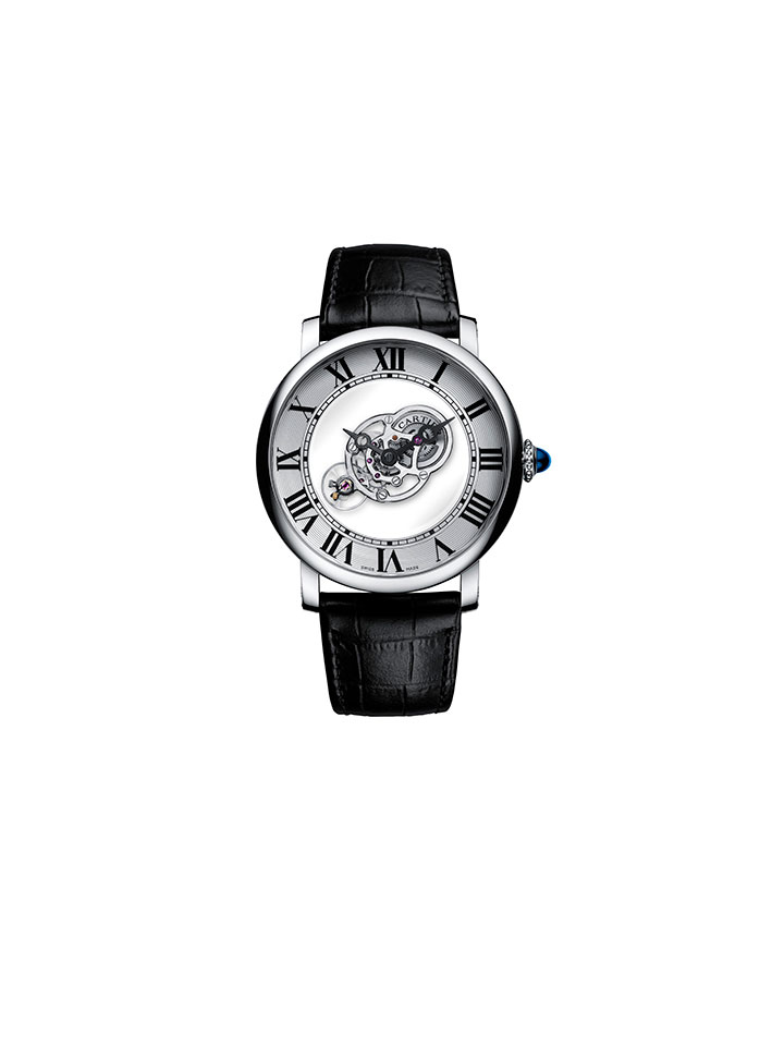 Rotonde de Cartier天體運轉式神秘陀飛輪腕錶