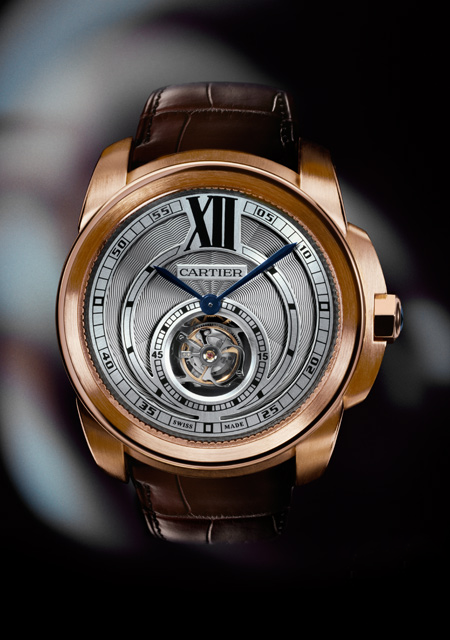 Calibre de Cartier flying tourbillon