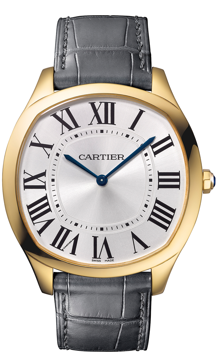 Drive de Cartier 黃金超薄腕錶