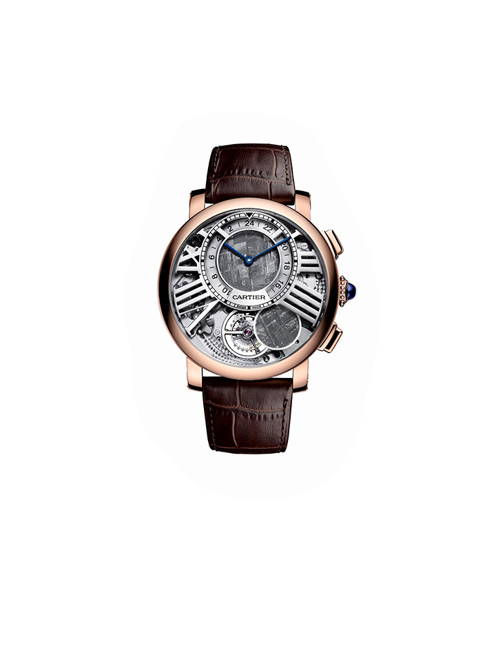 Rotonde de Cartier「地球與月亮」腕錶