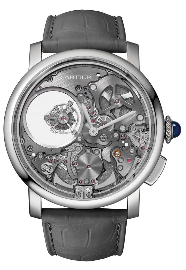 Rotonde de Cartier 三問雙重神秘陀飛輪