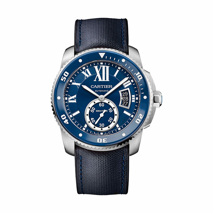 Calibre de Cartier Diver 藍色潛水腕錶