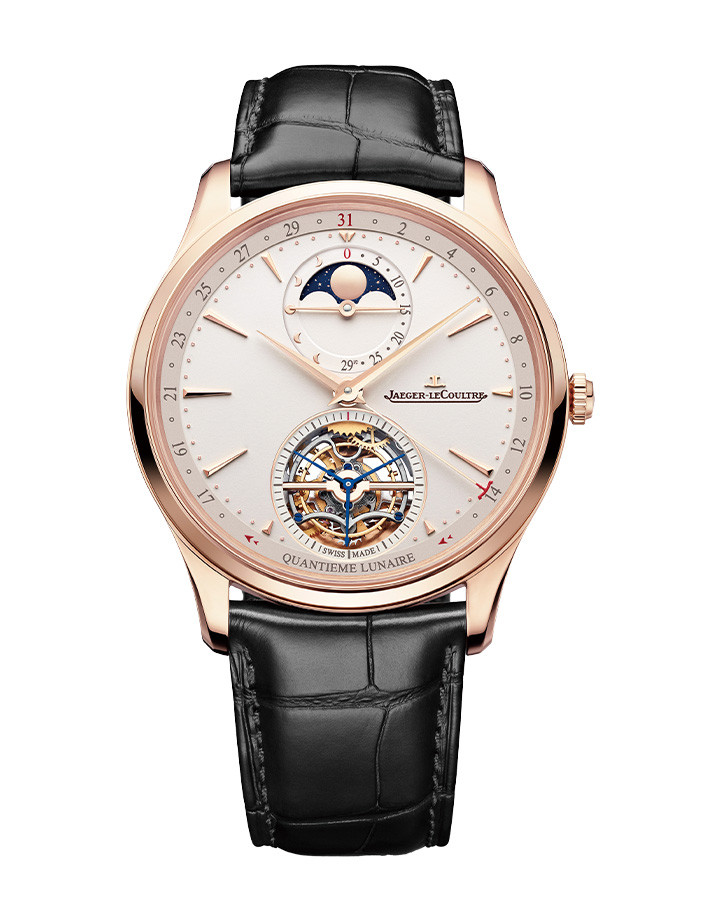 超薄大師系列陀飛輪月相腕錶