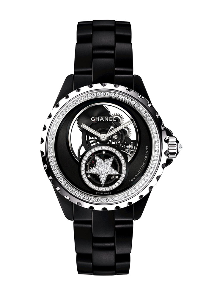 J12 鏤空飛行陀飛輪