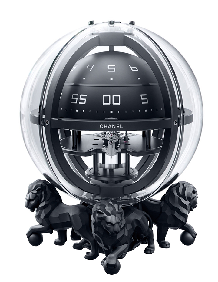 Monsieur球體計時座鐘