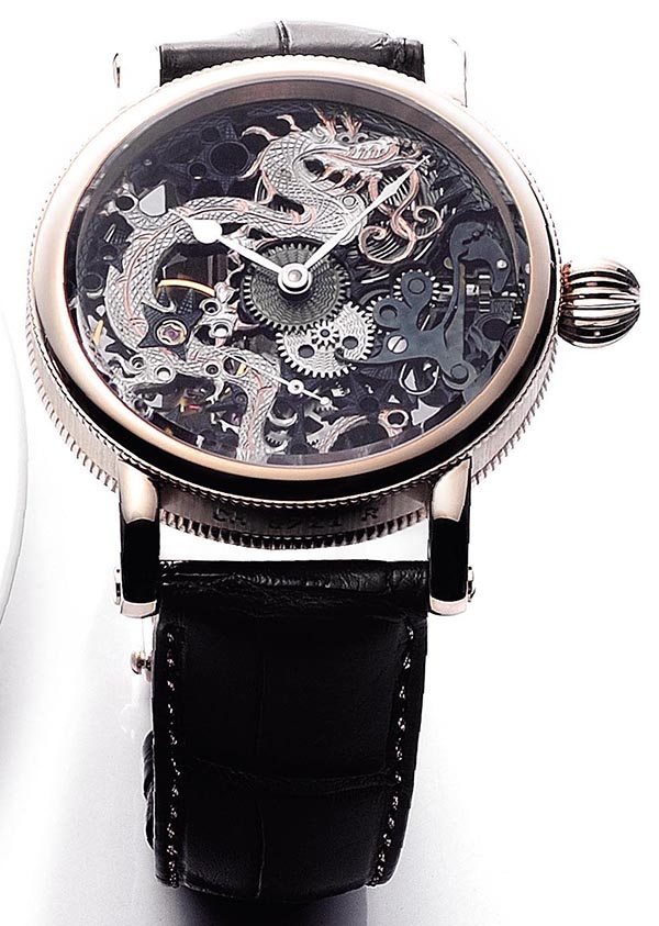 Zeitzeichen VII縷雕腕錶