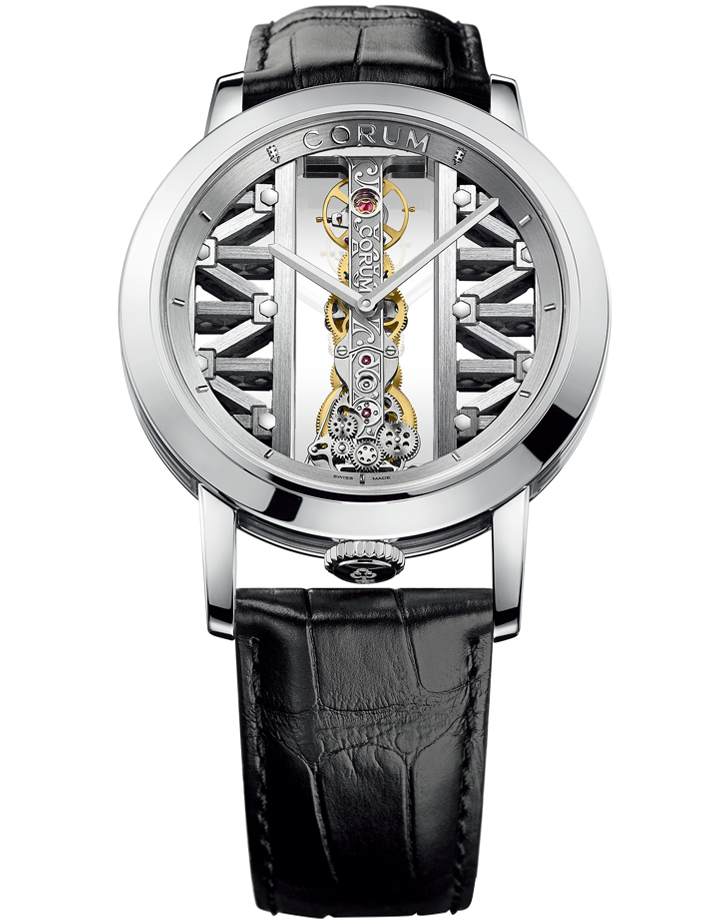 金橋43mm自動腕錶