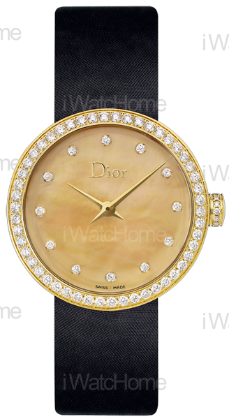 DIOR La D de Dior黃色珍珠母貝款