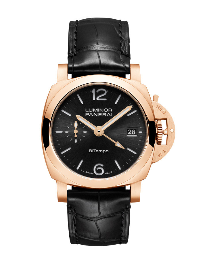 Luminor Quaranta BiTempo Goldtech™