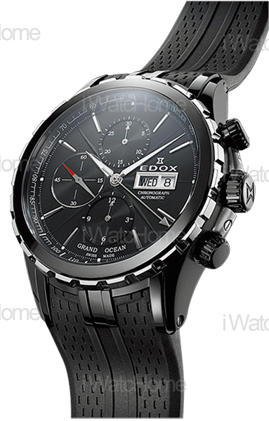 EDOX Crand Ocean自動計時腕錶