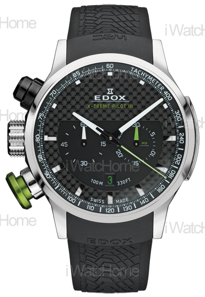 EDOX WRC Xtreme Pilot III限量計時腕錶