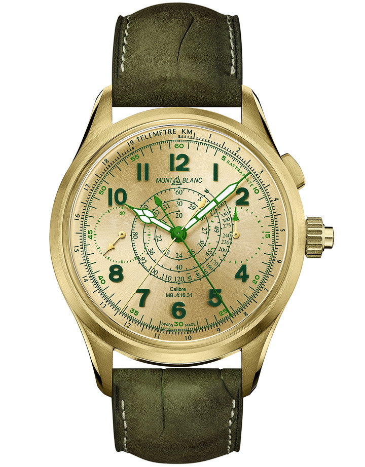 萬寶龍1858系列追針計時腕錶限量款18