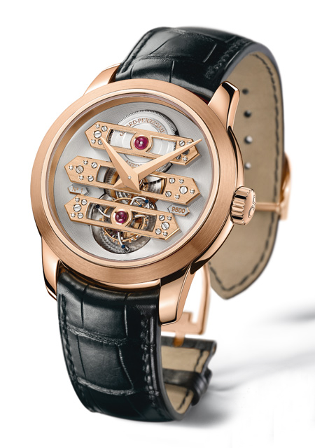 Tourbillon with Three Gold Bridges