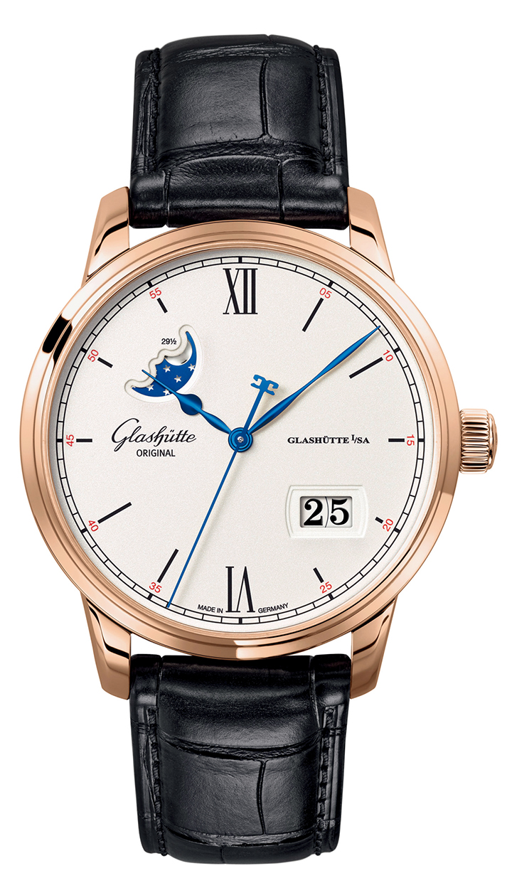 Senator議員卓越大日曆月相腕錶