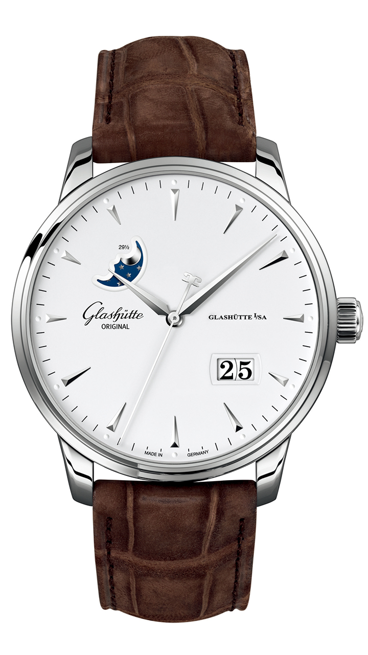 Senator議員卓越大日曆月相腕錶