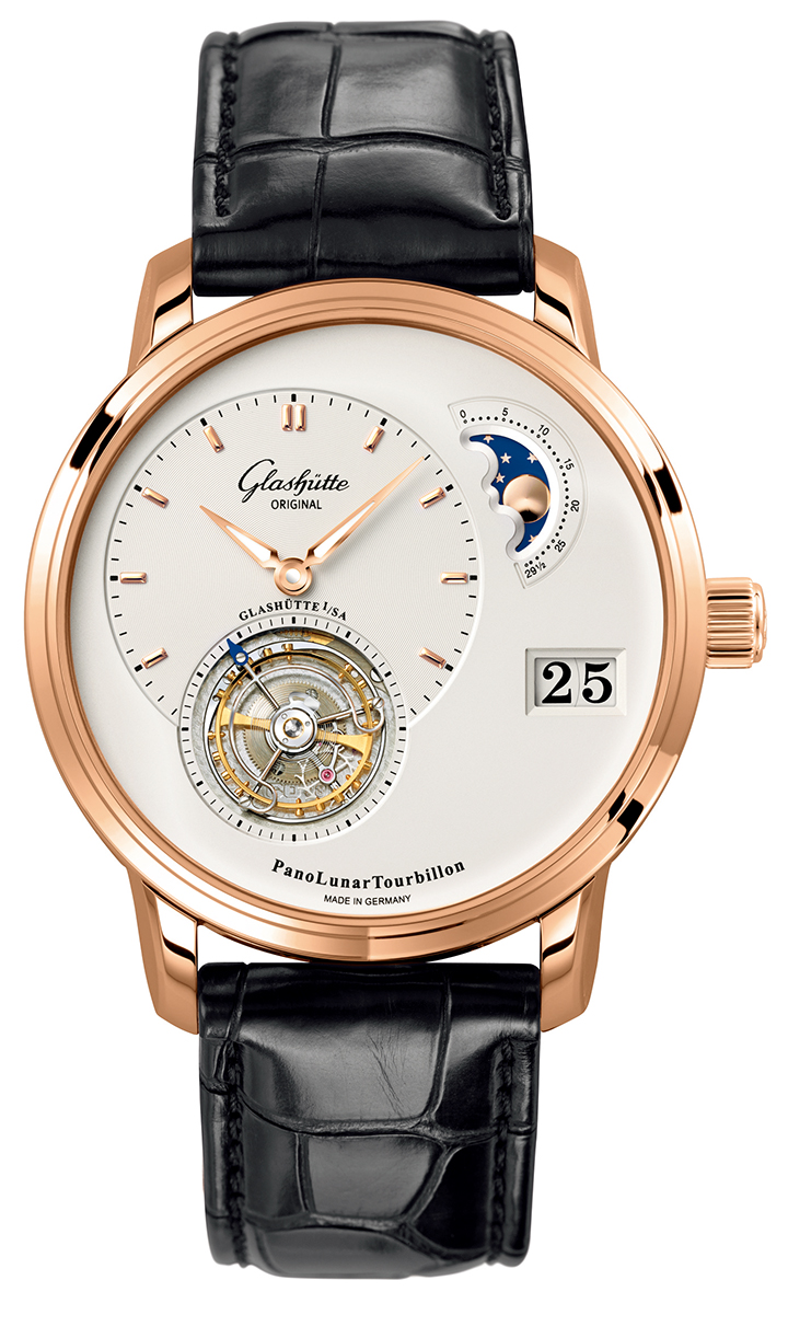 Pano偏心月相陀飛輪腕錶