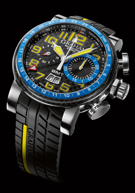 Silverstone Stowe GMT Blue & Yellow