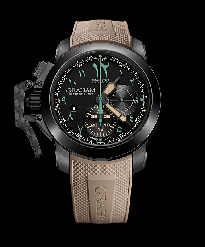 Chronofighter Oversize Golden Dune